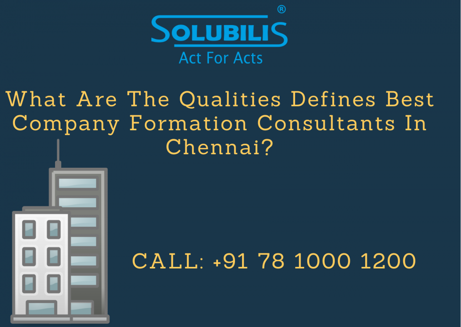 Company Formation Consultants In Chennai